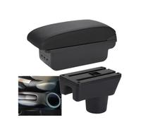 CRJIMX Reposabrazos Auto Para Toyota Aygo X 2017 2018 2019 Caja Reposabrazos Piezas Retrofit Caja Almacenamiento Accesorios Auto(B2 línea negra 3USB)