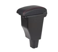 CRJIMX Reposabrazos Piezas Interiores Del Reposabrazos Del Coche Para Kia Para Morning Para Picanto(B1 Black red Corium)