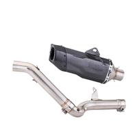 CRJIMX Silenciador De Escape Para Motocicleta Con Conector Deslizante Para B&MW F750 F850 F 750 850 GS ADV F750GS F850GS 2018-2021(Style D)