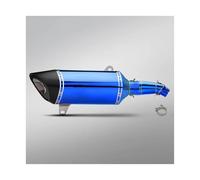 CRJIMX Silenciador Modificado Para Sistema De Escape De Motocicleta Con Tubo De Conexión Para VOGE SR4 MAX 2022 2023 2024 Accesorios De Modificación(Azul)