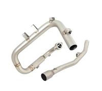 CRJIMX Sistema De Escape Motocicleta Deslizante Con Conexión Tubo Enlace Central Delantero 51 Mm Para Y&amaha WR125R WR125X WR125 2009-2017
