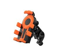 CRJIMX Soporte De Teléfono Universal Anti-Golpes para Moto Amortiguador Vibraciones Manillar para Bici GPS Navegación Agarre Ajustable
