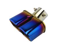 CRJIMX Tubo De Escape De Acero Inoxidable Silenciador Terminal Trasero Para Mitsubishi Para Outlander 2013-2022 Accesorios De Escape(Azul)