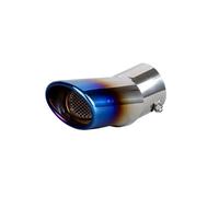 CRJIMX Tubo De Escape De Acero Inoxidable Silenciador Terminal Trasero Para Mitsubishi Para Outlander 2013-2022 Accesorios De Escape(Azul,Tubo único)