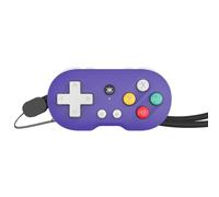 CRKD ATOM - Llavero controlador coleccionable para Nintendo Switch, PC, Mac, móvil y Smart TV (morado retro)