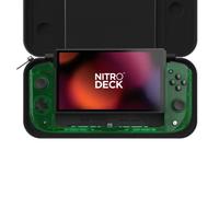 CRKD Nitro Deck Verde Esmeralda + Funda - Nuevo - Nintendo Switch