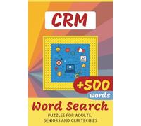 CRM Word Search: Customer Relationship Management Puzzle for Adults, Seniors and CRM Techies