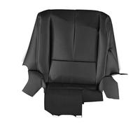 Crmopix Funda para asiento inferior del lado del conductor, piel de microfibra negra con inserto perforado, repuesto para Nissan Murano SL Platinum SV 2015-2023