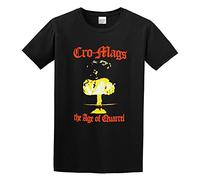CRO-Mags Band The Age of Quarrel Album Cover Art Unisex Printed T-Shirt Mens Black tee Shirt M