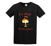 CRO-Mags Band The Age of Quarrel Album Cover Art Unisex Printed T-Shirt Mens Black tee Shirt XL