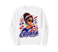 Croacia Mujer Niña Sudadera