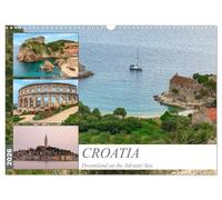 Croatia Dreamland on the Adriatic Sea (Wall Calendar 2026 DIN A3 landscape), CALVENDO 12 Month Wall Calendar: Croatia - sapphire waters and ancient towns