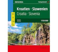 Croatia - Slovenia atl.sp.: Straßenatlas mit Spiralbindung: HS SP