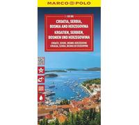 Croazia, Serbia, Slovenia, Bosnia-Erzegovina 1:650.000 (Carte stradali Marco Polo)