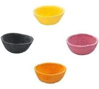 CROC’IN - Tartaletas para Rellenar Multicolores - Base de Tartaletta para Pastelería o Aperitivos - Elaboración Artesanal & Vegana - Ideales para Catering & Restauración - 240 unidades