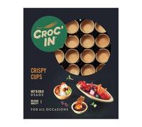 CROC’IN - Tartaletas para Rellenar Neutro - Base de tartaleta para Pastelería o Aperitivos - Elaboración Artesanal & Vegana - 60 unidades