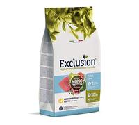 CROCCHETTE EXCLUSION MEDITERRANEO MONOPROTEIN Noble Grain Pienso para Cachorros Medium TONNO. 12KG