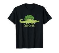 Croccoli Funny Food Juego de Palabras Cocodrilo Brócoli Veggie Camiseta