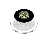Croccoli Funny Food Juego de Palabras Cocodrilo Brócoli Veggie PopSockets PopGrip para MagSafe