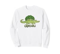Croccoli Funny Food Juego de Palabras Cocodrilo Brócoli Veggie Sudadera