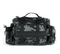 Croch Bolsa de almacenamiento para aparejos de pesca, bolsa de pesca multifuncional para pesca al aire libre, mar y carpa, senderismo y paquete de viaje, multicolor, moderno