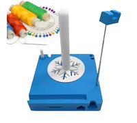 Crochet Cad Dy - de bobina de desmontable y organizador de accesorios de ganchillo, soporte portátil multifuncional para giratorio con soporte para teléfono para los amantes