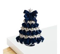 Crochet Christmas Tree Tree - Conjunto De Artesanía De Tejido Para Principiantes De 15 Cm, Suministros De Ornamentos De Todo Incluido, Actividad De Proyectos De Vacaciones Creativas Hechas A Mano