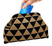 Crochet Clutch Purses Women, Handwoven Dumpling Bag, Stylish Lightweight Zipper Pouch, Elegant Foldover Design for Evening Use, Wedding Accessory, Travel, Casual Outings, Vacation Fashion Carry