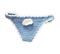 Crochet Funny Bookmarks Underwear, Shape Bikini Style Book Marker Set, 22x12x0.5cm Creative Handmade Page Holder for Reading Study School College Library Dorm Home Office Use Novelty Gift Accessory