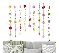 Crochet Garland| Wall Party Decorations | Boho Knitting flowergarlandDelicate Texture Through Exquisite Crochet Artistry, Creating A Layered Visual Interest That Instantly Elevates The Artistic ATM