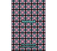 Crochet Granny Squares Themed Activity & Notebook: With Colouring Pages & Word Search Puzzles. An Organiser for Crocheters, Knitters, Yarn Lovers, ... Tracking, Sketching and Creative Ideas.