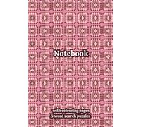 Crochet Granny Squares Themed Activity & Notebook: With Colouring Pages & Word Search Puzzles. An Organiser for Crocheters, Knitters, Yarn Lovers, ... Tracking, Sketching and Creative Ideas.