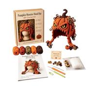Crochet Hat Kits for Adults Handmade - Animal Headdress Crafting Set Easy