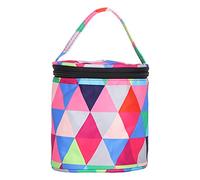 Crochet Hook Storage Bag Knitting Bag Yarn Organizer Tote Bag for Storing Yarn Balls Knitting Tools Needles Scissors Made of 600D Oxford Cloth Lightweight Portable Ideal for