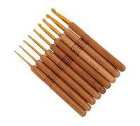 Crochet Hooks, Set of Premium Crochet Needles, Ergonomic Soft Grip Crochet Hooks, Multicolor Crochet Hook Set for Beginners, and Advanced Crocheting, Knitting Accessories for Home Projects