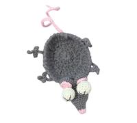 Crochet Lizard Coaster, Posavasos de ganchillo, Cute Handmade 3D Lizard Mug Rug, Funny Amigurumi Animal Cup Mat, Novelty Lizard Shaped Drink Coaster for Coffee Mug, Posavasos de Escritorio (#04)