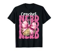 Crochet Nerd - Hilo de Ganchillo para Tejer niña y mamá Camiseta