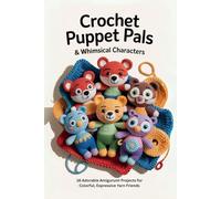 Crochet Puppet Pals & Whimsical Characters: 16 Adorable Amigurumi Projects for Colorful, Expressive Yarn Friends