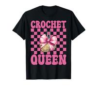 Crochet Queen Crochet Crochet Crochet Hilo para Tejer niña mamá Camiseta