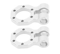 Crochet RC Crochet en aluminium ALLIAGE CORROGS UNIVERSEURS REMORTS RÉGLABLES POUR 1/10 RC Crawler Durable Lightweight 2PCS (Plata)