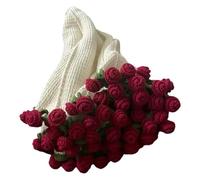 Crochet Rosas Blanket, Handmade Crochet Flower Throw, plegable Blanket, Beginner Friendly Design, Best for Home Decor, Mother's Day, Wedding, Nursery Room Prop, 31,5 x 31,5 pulgadas