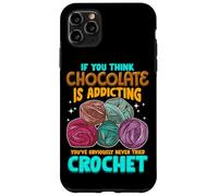 Crochet Theme Design Meme for Crochet Lovers Carcasa para iPhone 11 Pro MAX