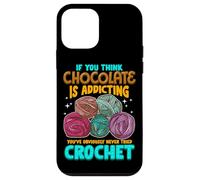 Crochet Theme Design Meme for Crochet Lovers Carcasa para iPhone 12 Mini