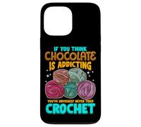 Crochet Theme Design Meme for Crochet Lovers Carcasa para iPhone 13 Pro MAX