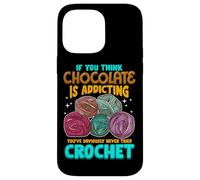 Crochet Theme Design Meme for Crochet Lovers Carcasa para iPhone 14 Pro MAX