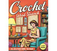 Crochet Word Search: 102 Relaxing Crochet-Themed Puzzles for Yarn Lovers of All Ages | 8.5x11" Large Print, Bold & Easy to Read