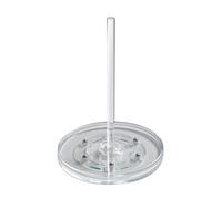 Crochet Yarn Holder - Acrylic Yarn Organizer and Rotater | Ball Stand | Acrylic Yârn Spindle Dispenser | Portable Yarns Twirling Holder | Detachable Yarns Storage Stand for Crochet