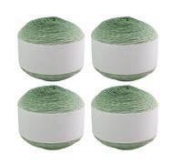 Crochet Yarn Set, 4 Pieces Gradient Cotton Polyester Thread 17x10x10cm, Soft Yarn for Quilting, Embroidery, Scarf Making, Fabric Repair, DIY Art, Hobby Projects