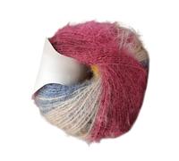 Crochet Yarn Set - Plush Wool Blend, Vibraant Crafting Thread, Smooth Fiber Bundle With Strong Twist | Artistic DIY Creations For Throws, Shawls, Accessories, Maker Rooms, Clases, Estudios, Club