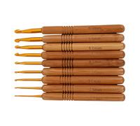 Crocheting Yarn Hook Kit - 9X Ergonomic Needles, Beginner Weaving Tools, Soft Grip Knitting Instrument, Multifunction Craft Supplies | Yarn Crafters Hobby Kit for Knitters Crochets DIYs Projects